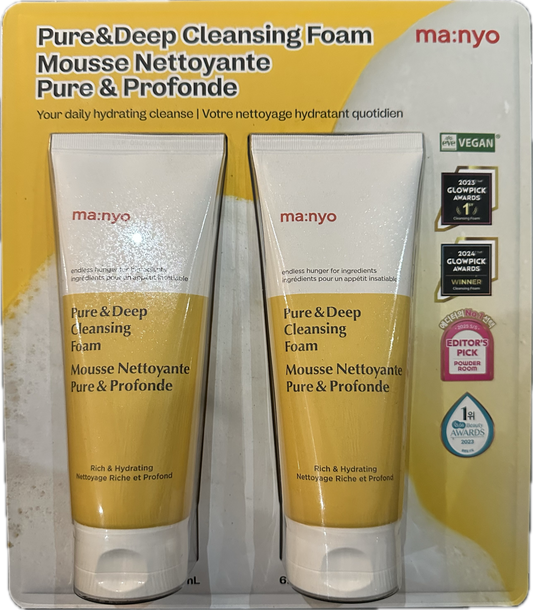 ma:nyo Pure & Deep Cleansing Foam - 2 x 200 mL product photo 2