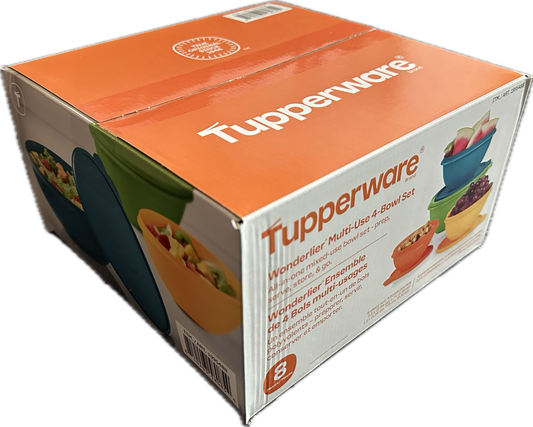 Tupperware Wonderlier Multi-Use 4-Bowl Set, 8 Pieces product photo 2