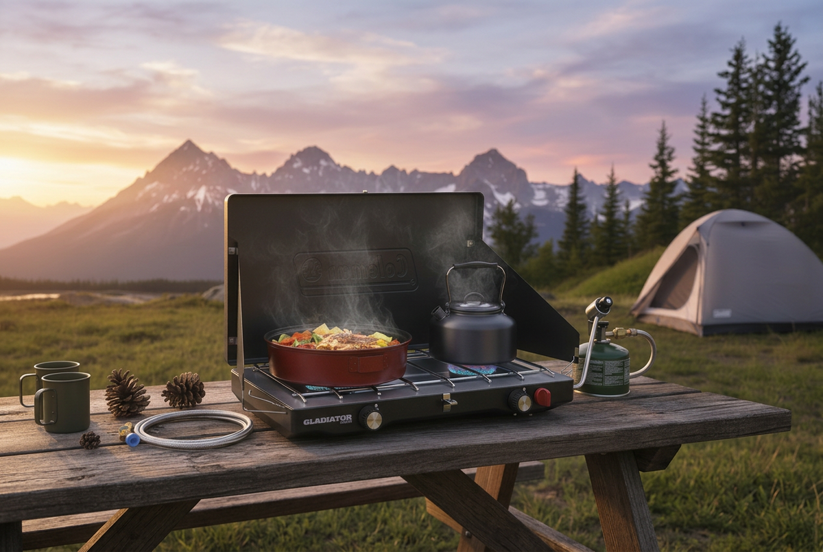 Coleman Gladiator Stove Hero Image
