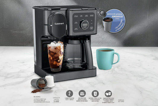 Cuisinart Coffee Center 2-in-1 12 cup coffeemaker package front