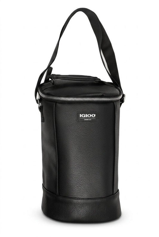 Igloo Luxe 2-bottle cooler bag in black