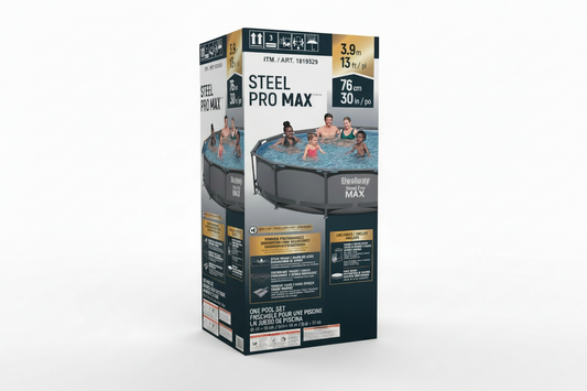 Bestway Steel Pro MAX 13ft round above ground pool set