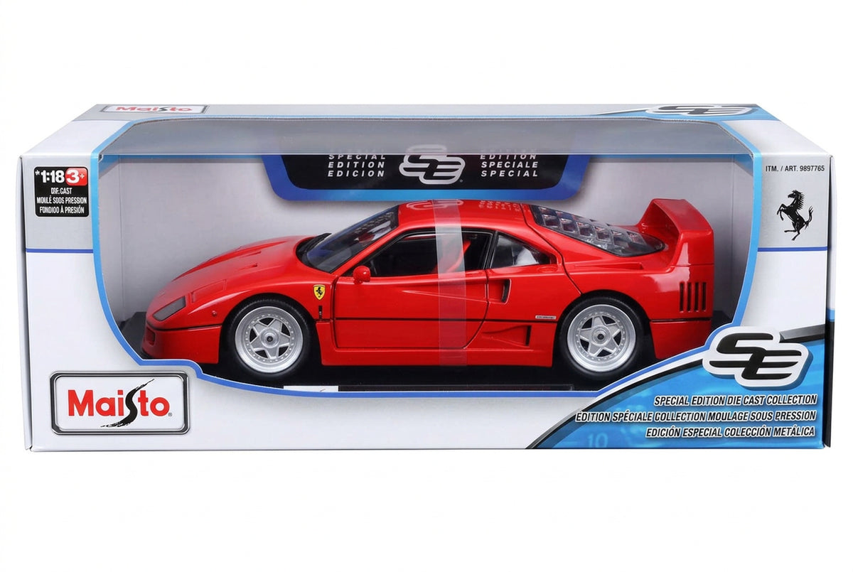 Maisto Ferrari F40 (1987) 1:18 Scale Die-Cast Model product photo 5