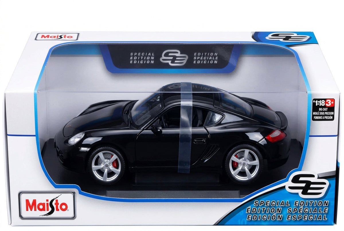 Maisto Special Edition 1:18 black die-cast toy car package front