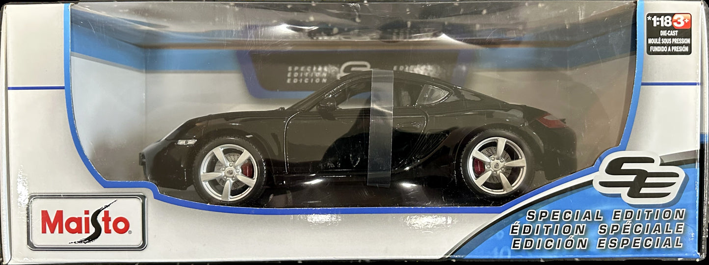 Maisto Special Edition 1:18 black die-cast toy car package front