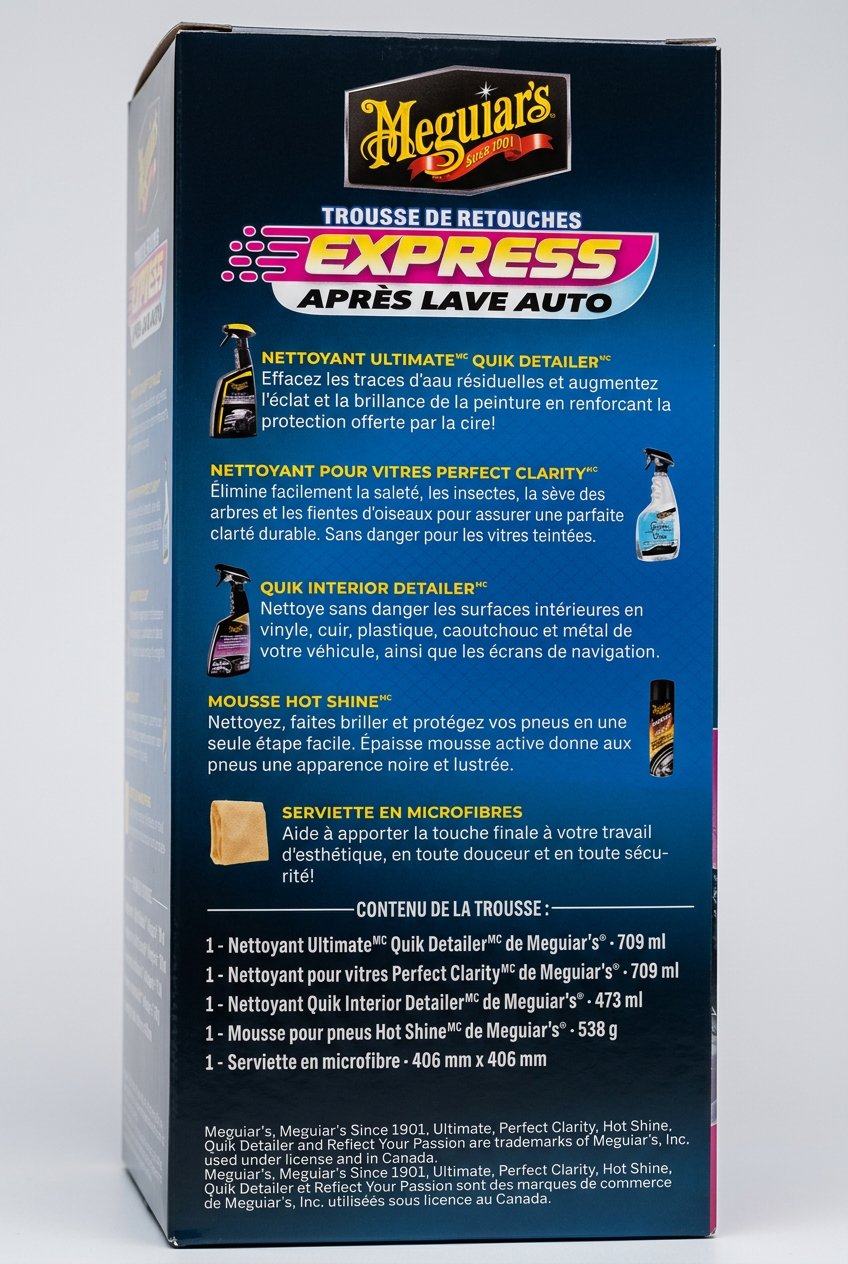 Meguiar's Drive-Thru Car Wash Express Touch-Up Kit - 5-Piece Set product photo 3