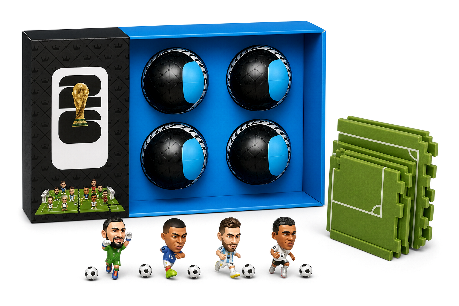 ZURU FIFA World Cup 2026 Ballers Collectible Figures - 4 Pack product photo 1