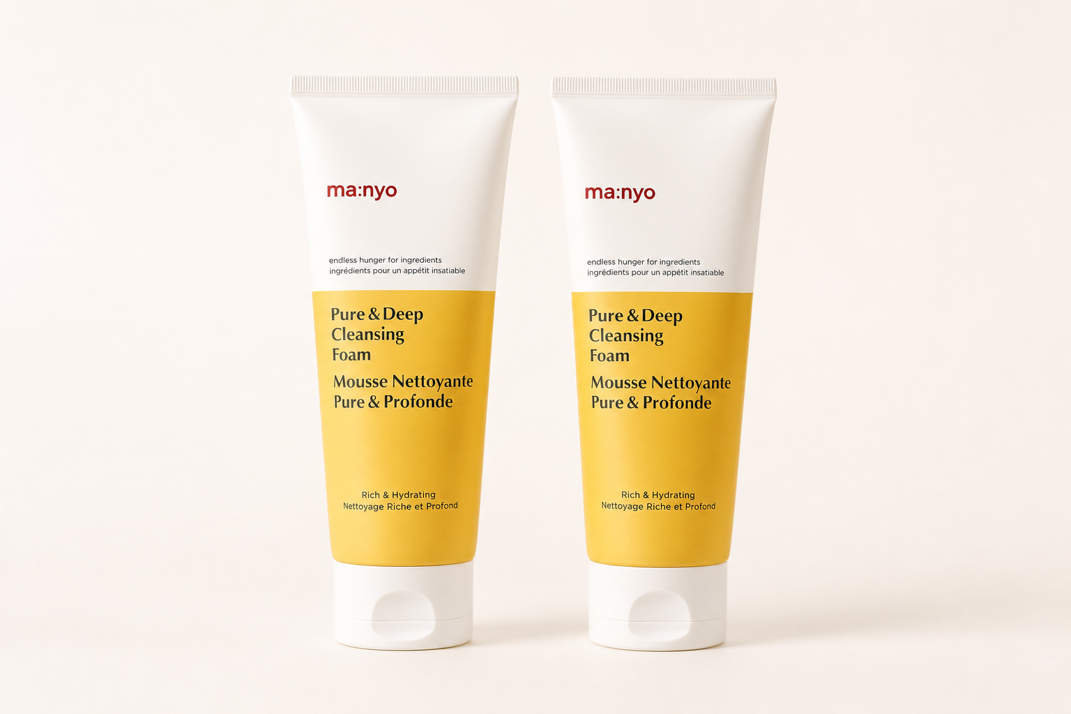 ma:nyo Pure & Deep Cleansing Foam - 2 x 200 mL product photo 1