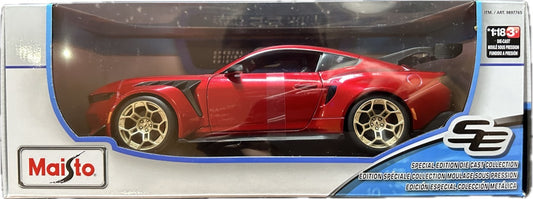 Maisto 2025 Ford Mustang GTD Red 1:18 Scale Die-Cast Model product photo 2