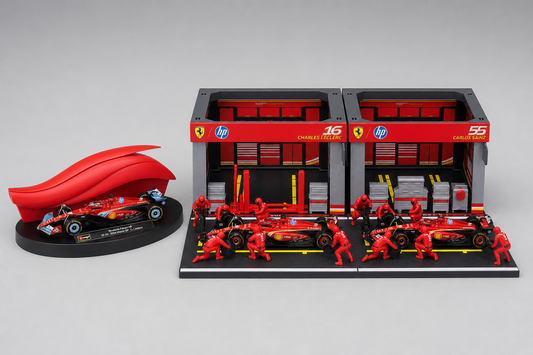 Bburago 1:43 Ferrari Formula Racing Paddock product photo 1