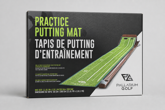 Palladium Golf Indoor Putting Mat with Ball Return – 3 m product photo 1