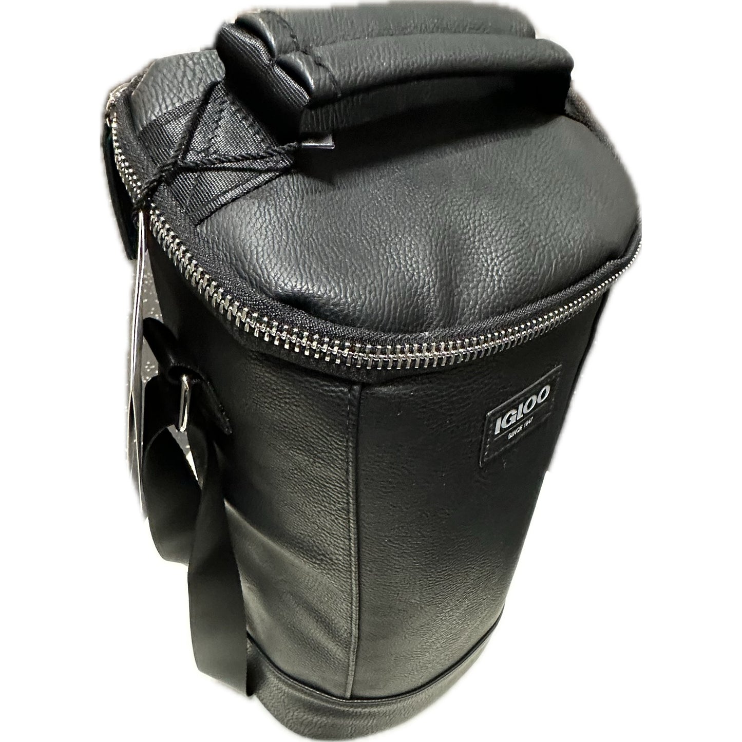 Igloo Luxe 2-bottle cooler bag in black