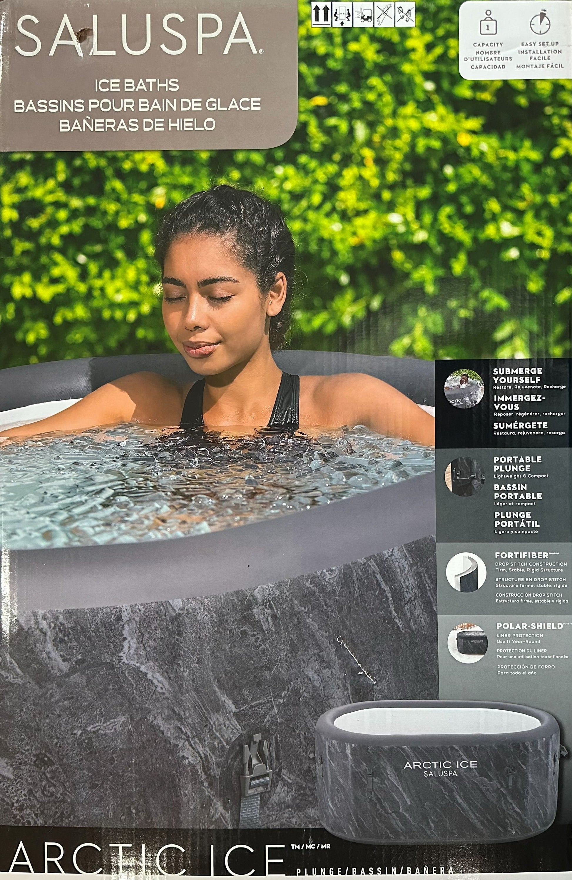 SaluSpa Arctic Ice Cold Plunge Ice Bath - 420 L product photo 9