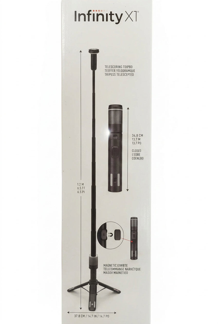 Infinity X1 2000 Lumen Rechargeable Camp Light with Telescoping Tripod product photo 3