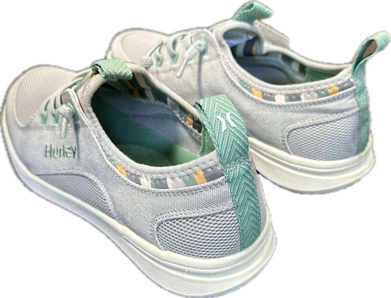 Hurley Castaic Womens Casual Shoe - Grey/Green product photo 3