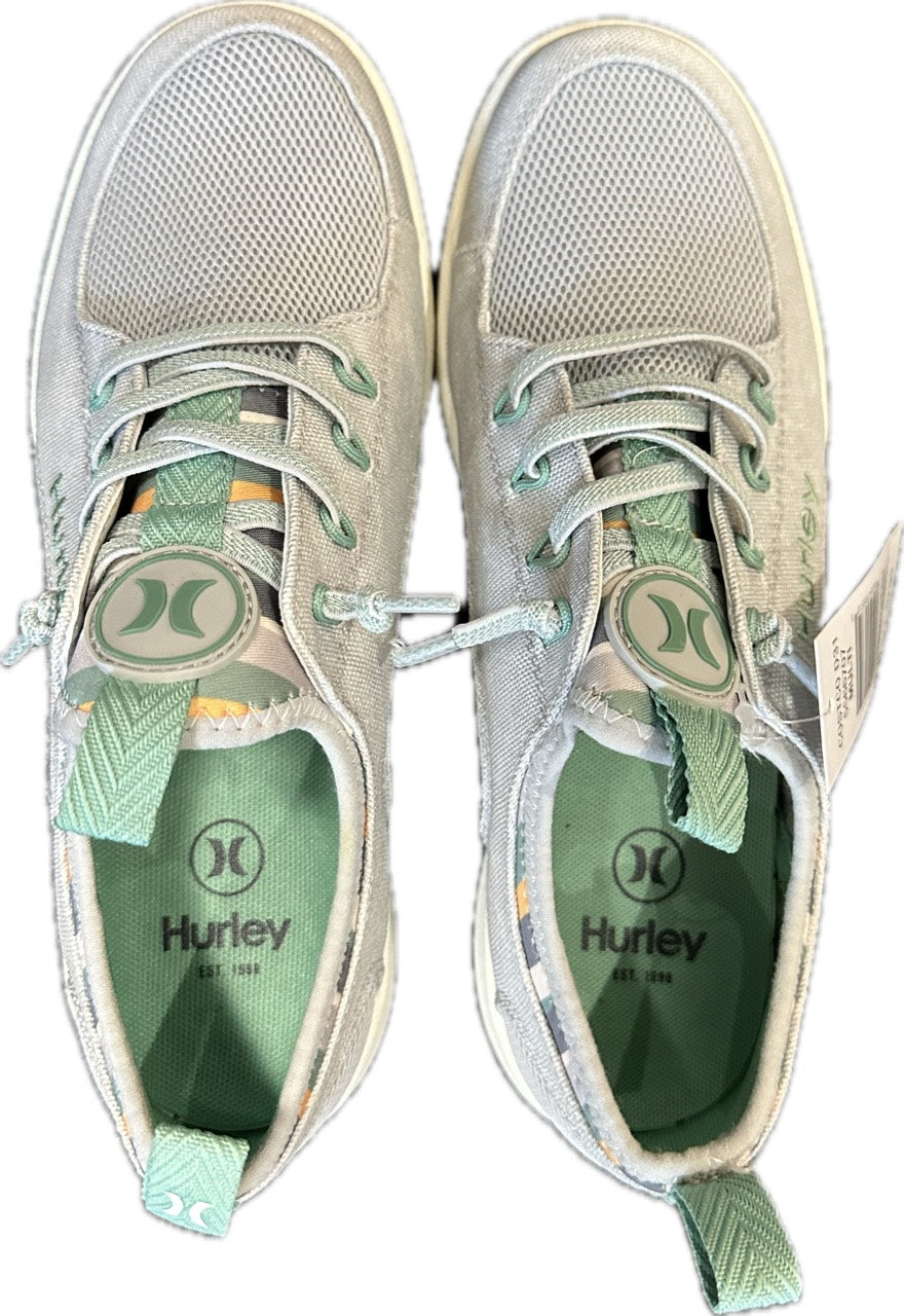 Hurley Castaic Womens Casual Shoe - Grey/Green product photo 5