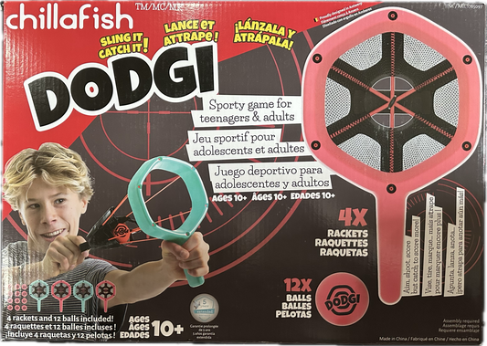 Chillafish Dodgi Sling-and-Catch Game 4-Pack, Ages 10+ product photo 2