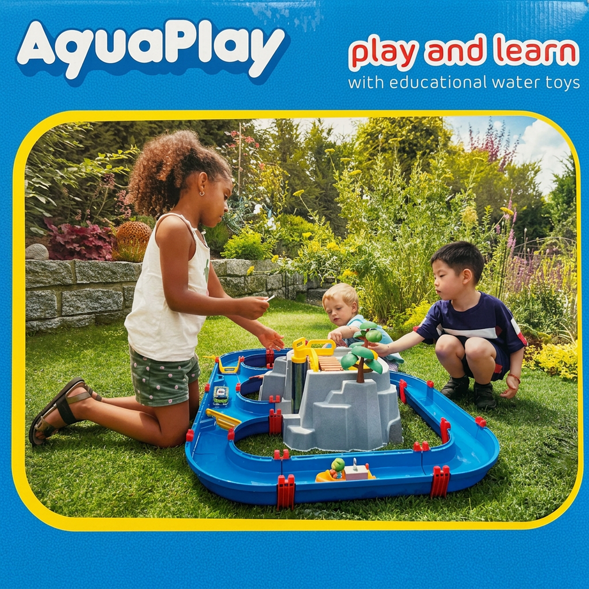 AquaPlay Mountain Lake Water Playset - 70 Pieces, Ages 3+ product photo 3