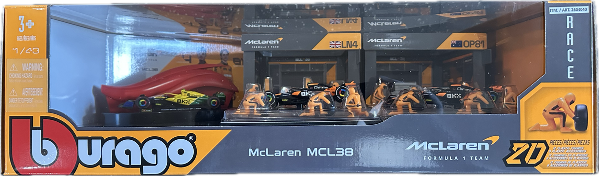 Bburago 1:43 McLaren Formula Racing Paddock Set product photo 2