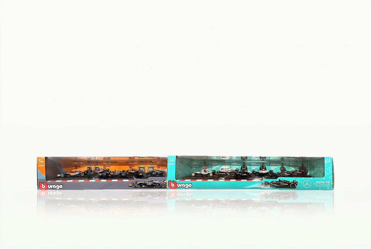 Bburago F1 Rivals 1:43 Die-Cast Bundle - McLaren & Mercedes bundle hero image