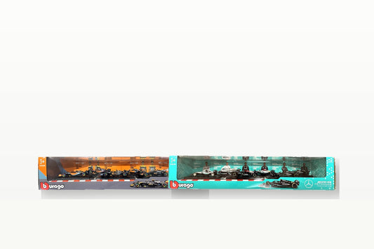 Bburago F1 Rivals 1:43 Die-Cast Bundle - McLaren & Mercedes bundle hero image