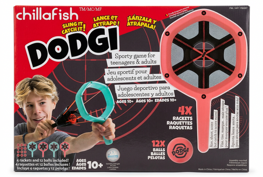 Chillafish Dodgi Sling-and-Catch Game 4-Pack, Ages 10+ product photo 2