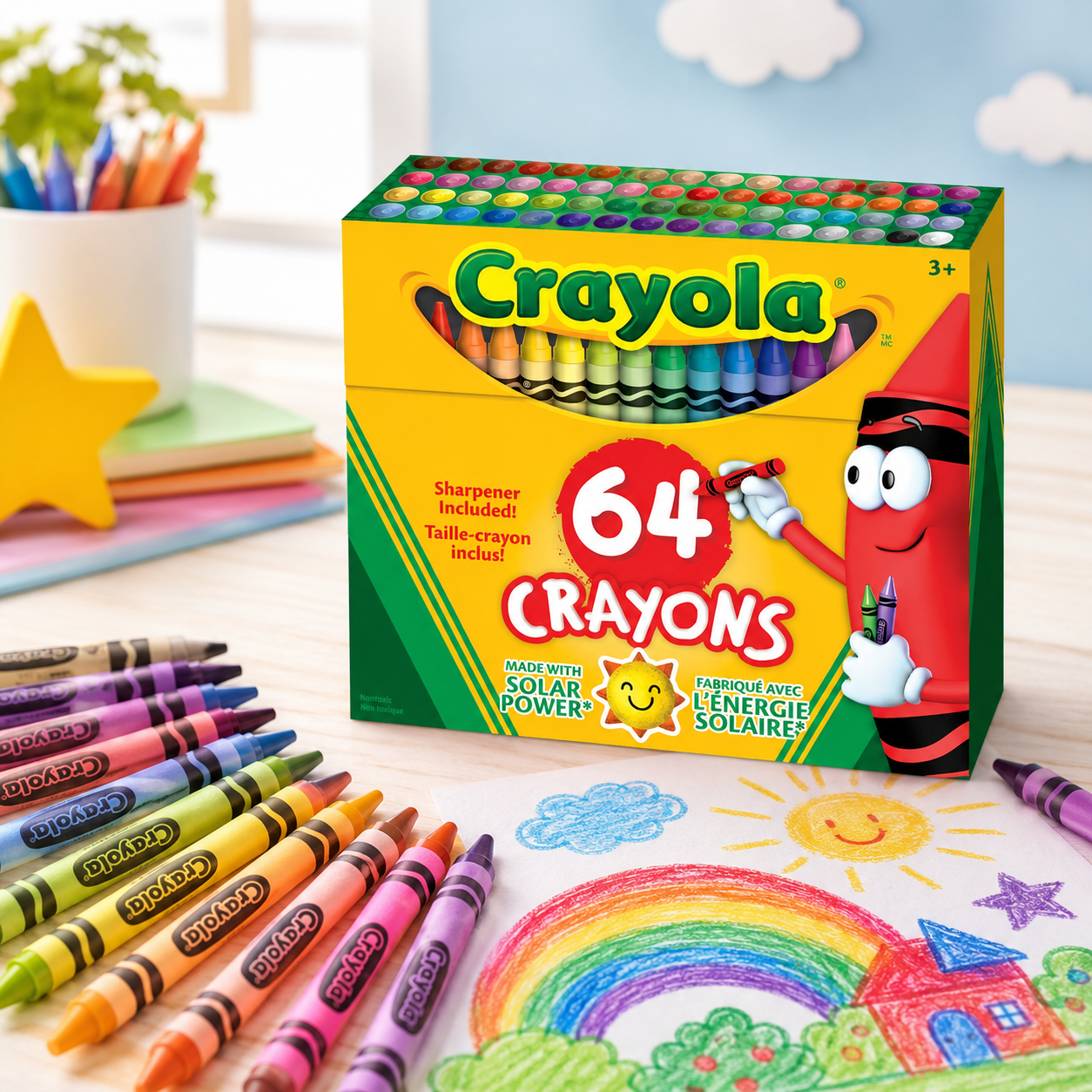 Crayola Crayons - 64 Count