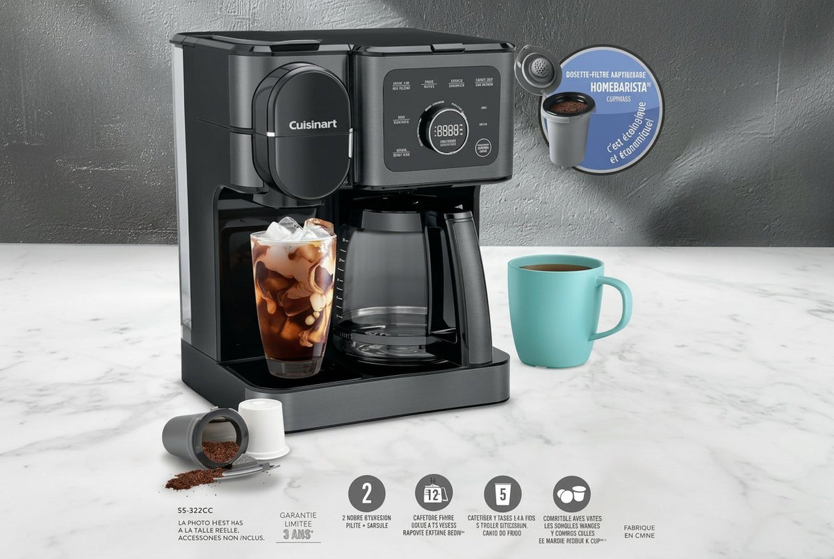Cuisinart Coffee Center 2-in-1 12 cup coffeemaker package front