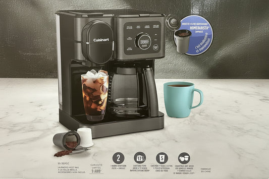Cuisinart Coffee Center 2-in-1 12 cup coffeemaker package front