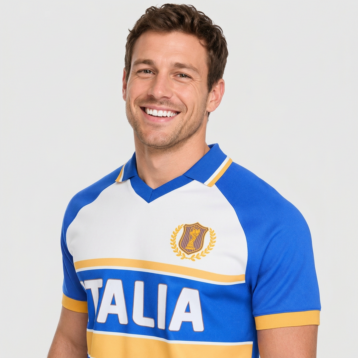 FIFA Men's World Cup 2026 Italy Soccer Jersey - Blue product photo 4