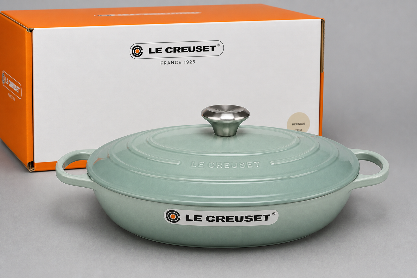 Le Creuset Signature oblong casserole with retail box