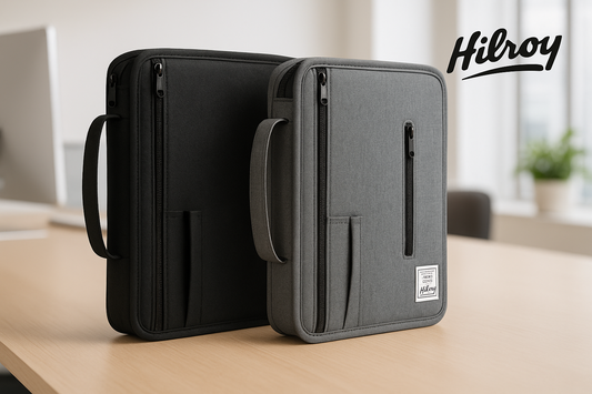 Hilroy 2" D-Ring Zipper Binder with Front Zipper Pockets