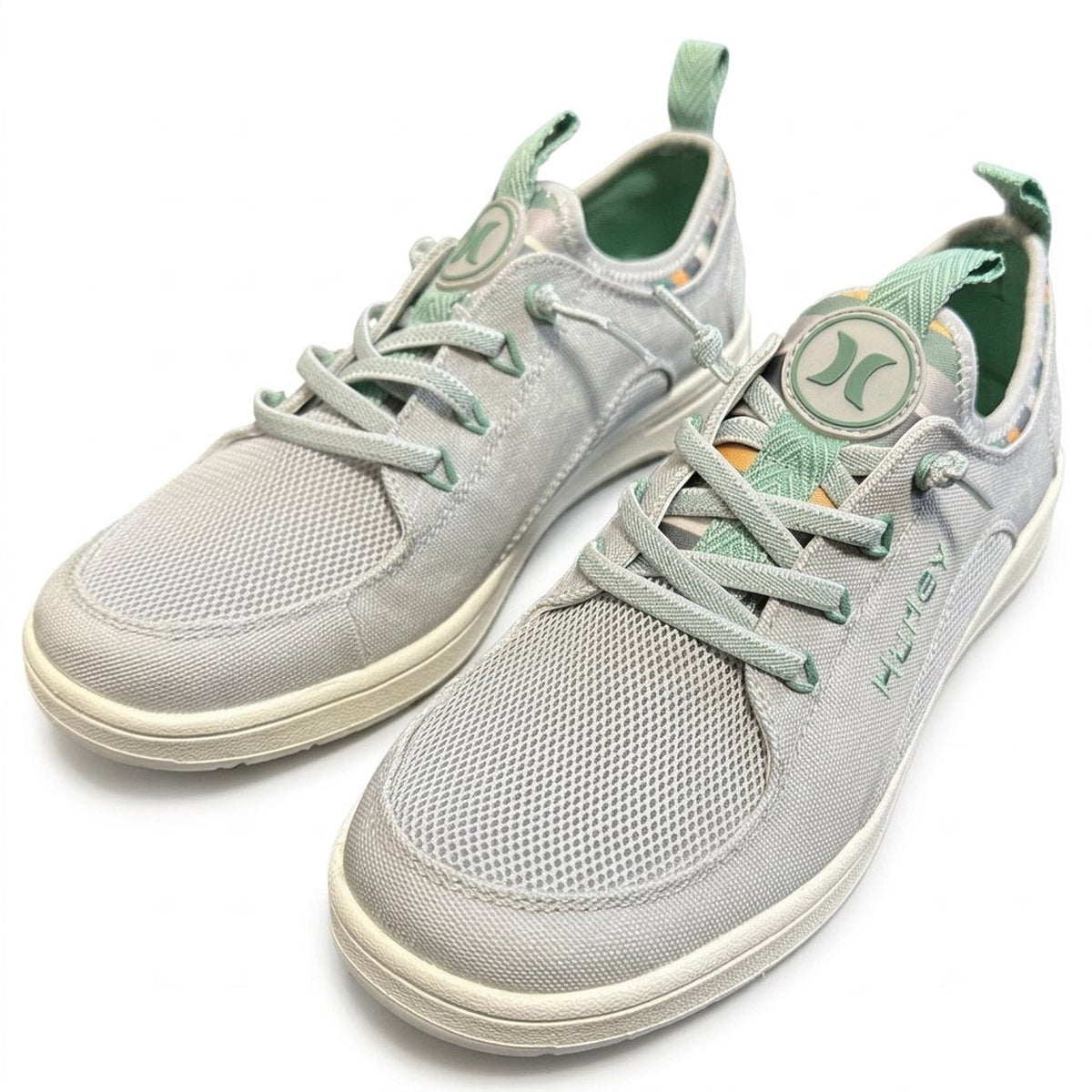 Hurley Castaic Womens Casual Shoe - Grey/Green product photo 4