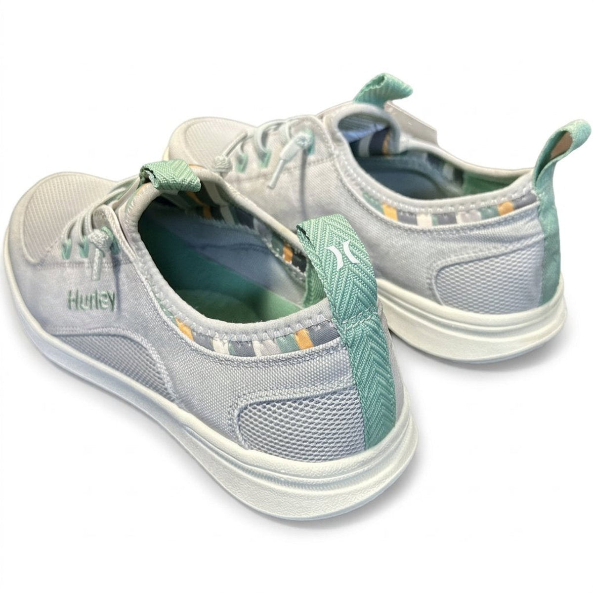 Hurley Castaic Womens Casual Shoe - Grey/Green product photo 3