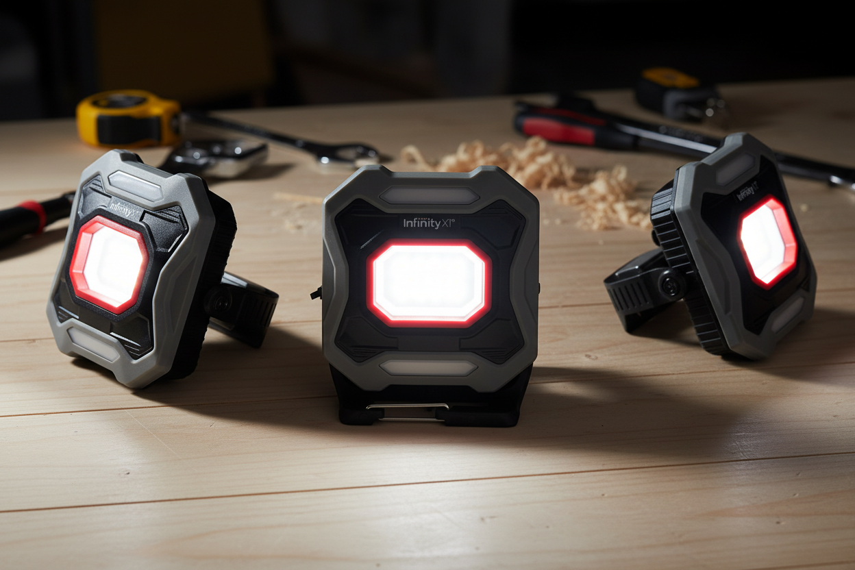 InfinityX Rechargeable Worklights Hero Image