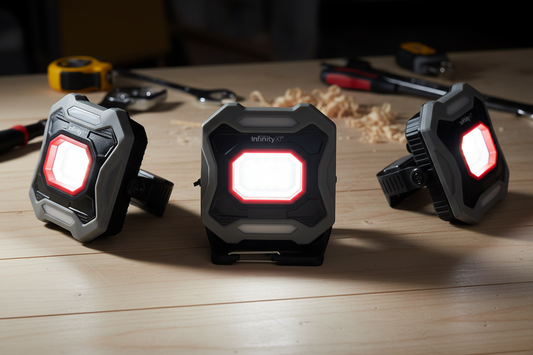 InfinityX Rechargeable Worklights Hero Image