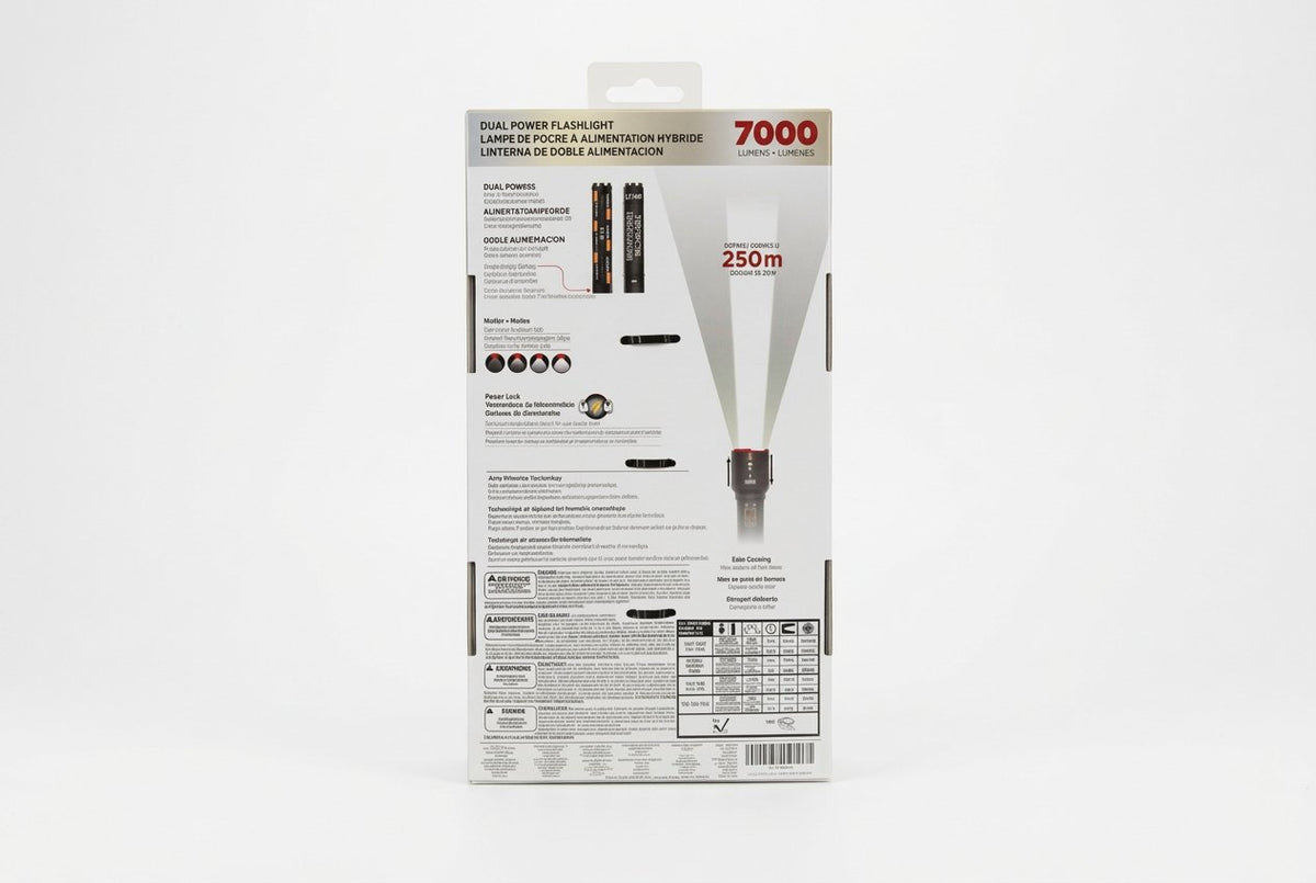 Infinity X1 7000 Lumen Dual Power Rechargeable Flashlight product photo 3