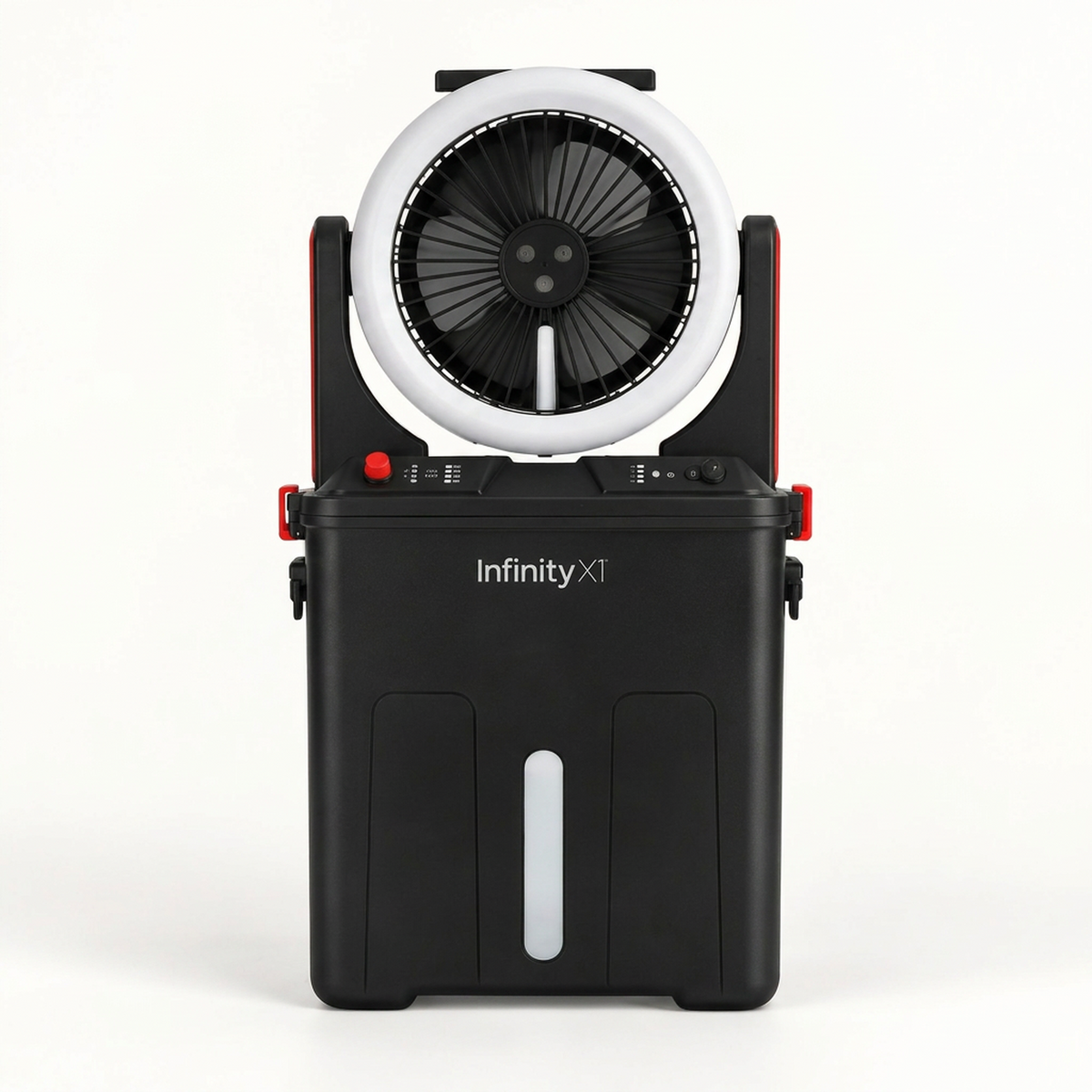 Infinity X1 Solar Misting Fan with 500-Lumen LED Light product photo 1