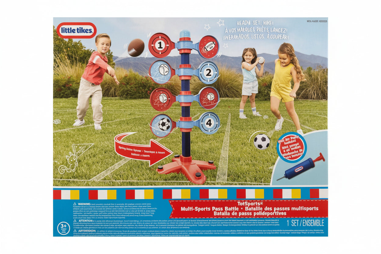 Little Tikes TotSports Multi-Sports Pass Battle Set product photo 2