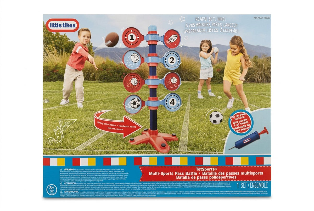 Little Tikes TotSports Multi-Sports Pass Battle Set product photo 2
