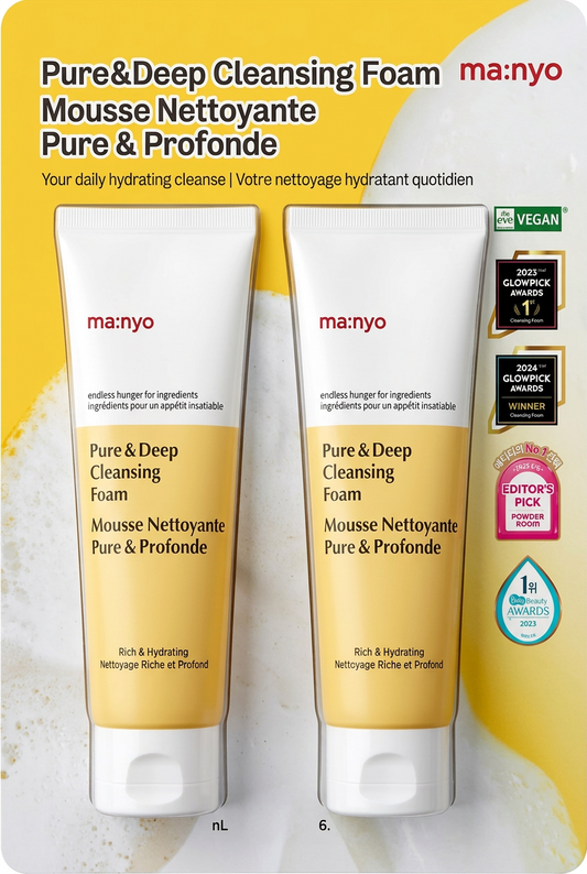 ma:nyo Pure & Deep Cleansing Foam - 2 x 200 mL product photo 2