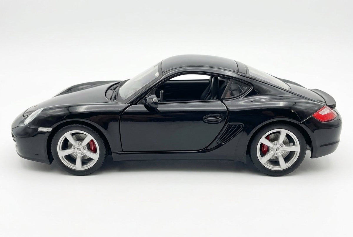 Maisto Special Edition 1:18 black die-cast toy car side view