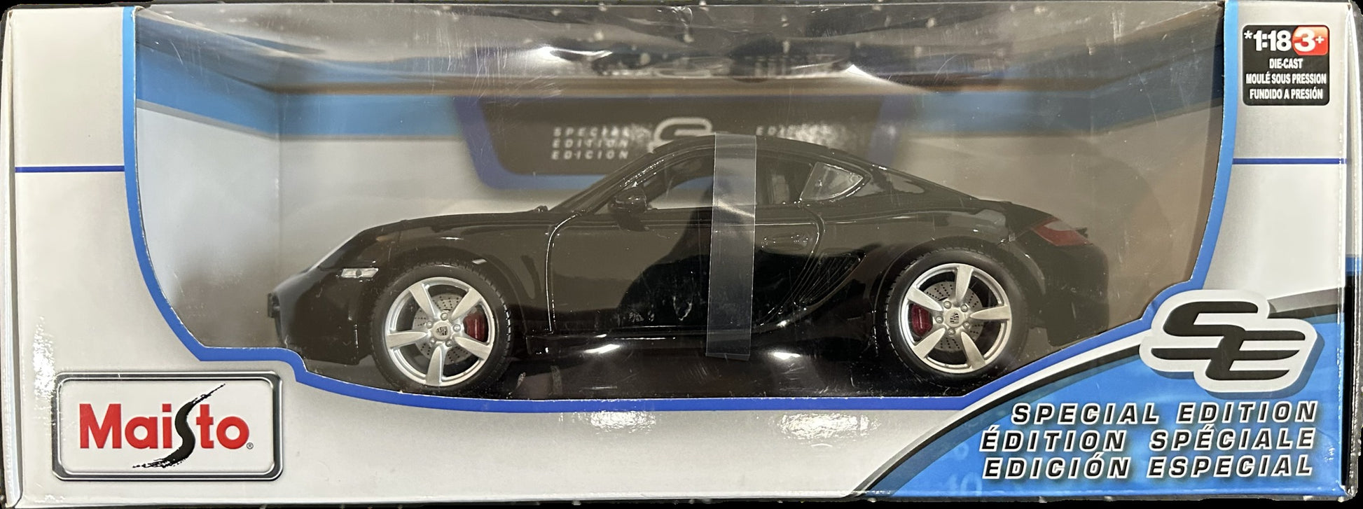 Maisto Special Edition black 1:18 die-cast toy car in box