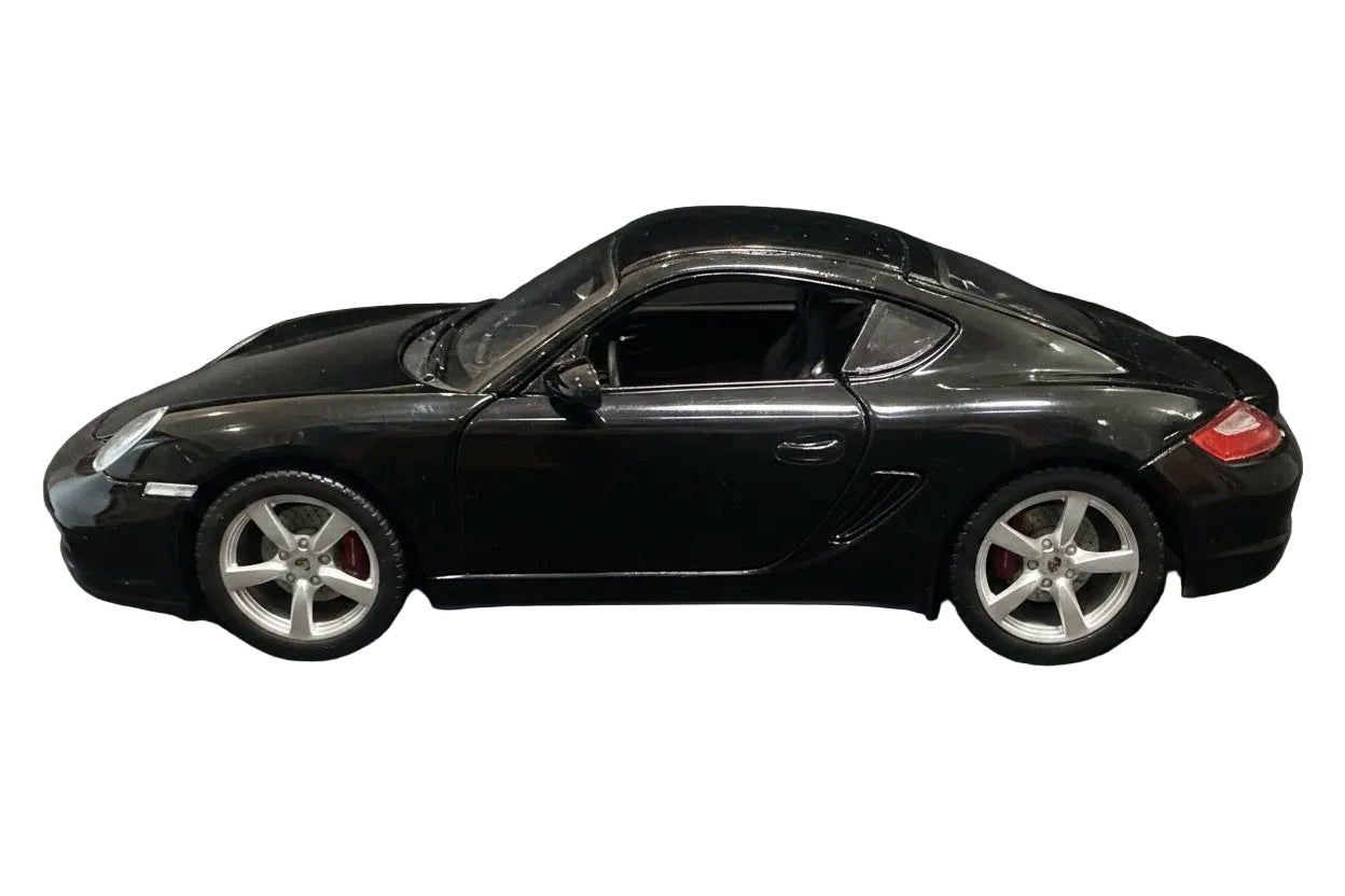 Maisto Special Edition 1:18 black die-cast toy car side view