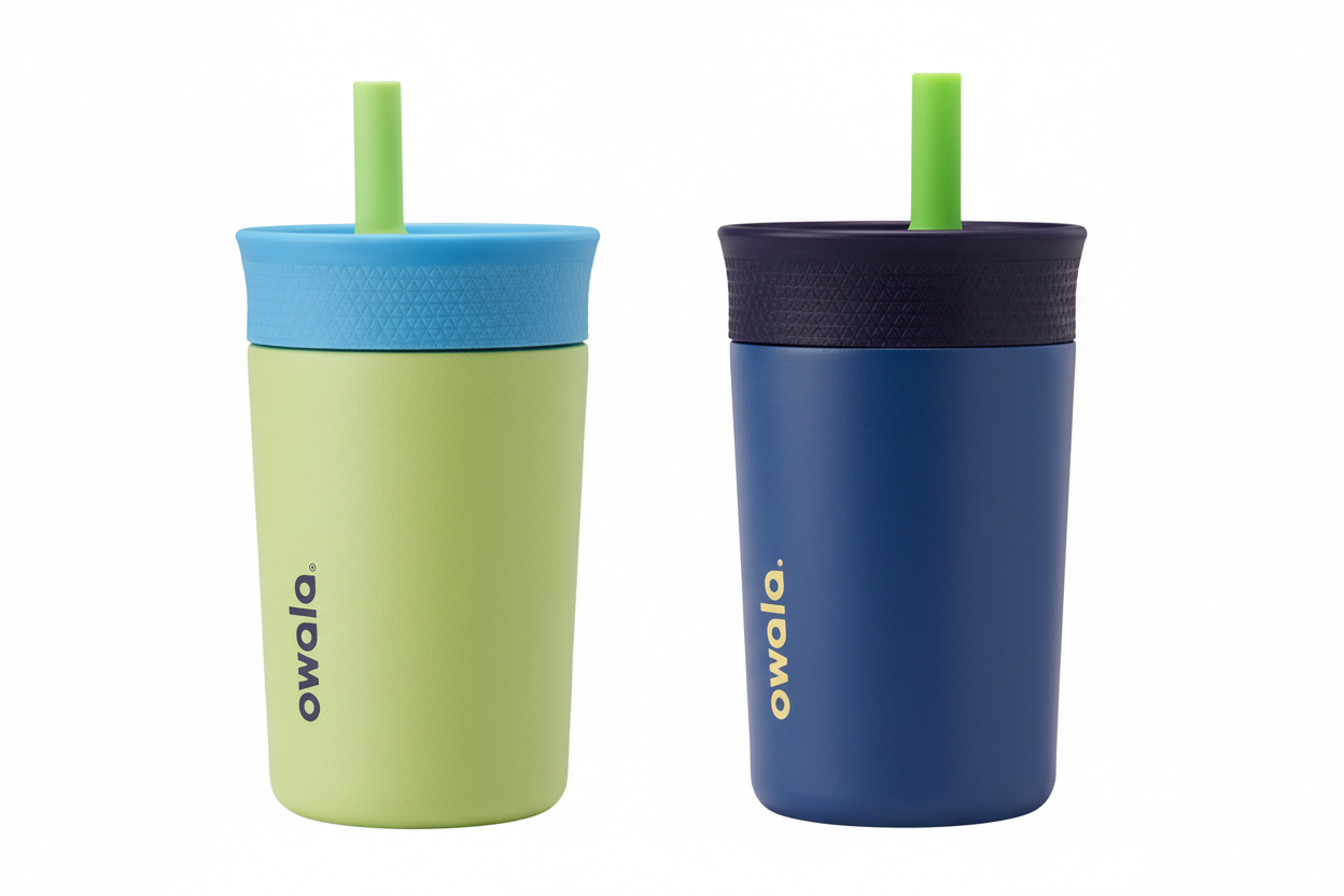 Gobelet isotherme Owala pour enfants – 355 ml (paquet de 2)