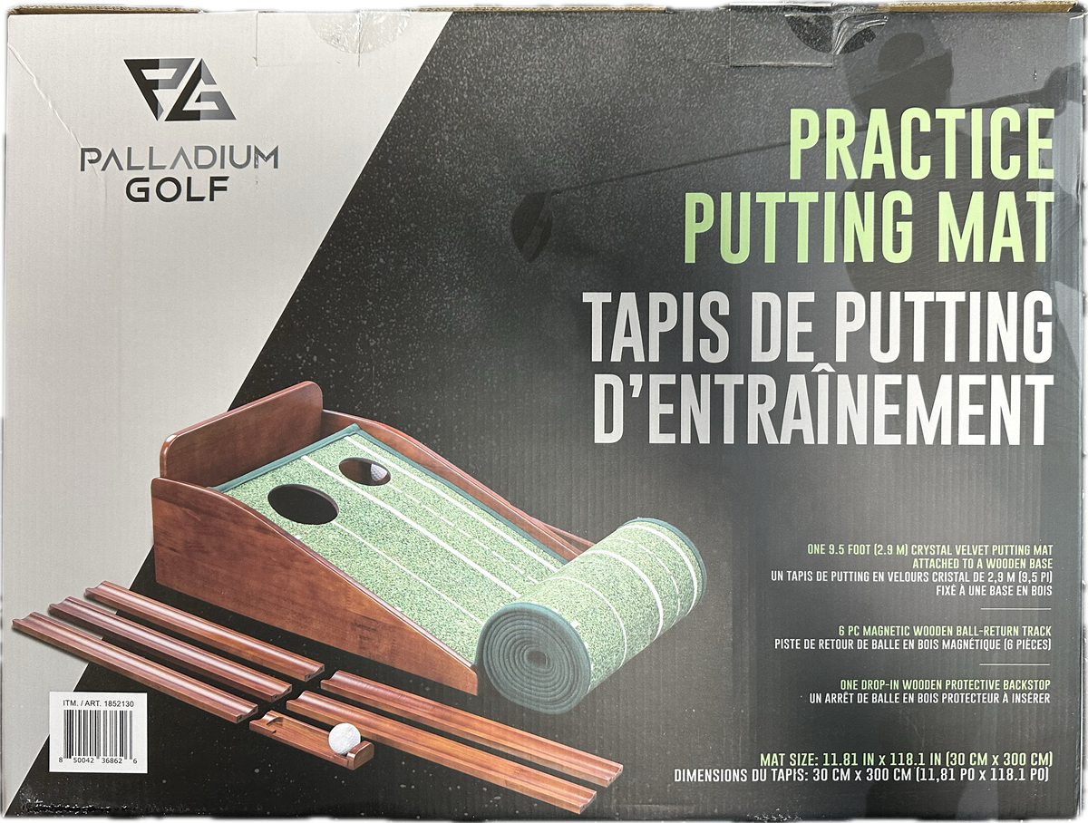 Palladium Golf Indoor Putting Mat with Ball Return - 3 m product photo 3