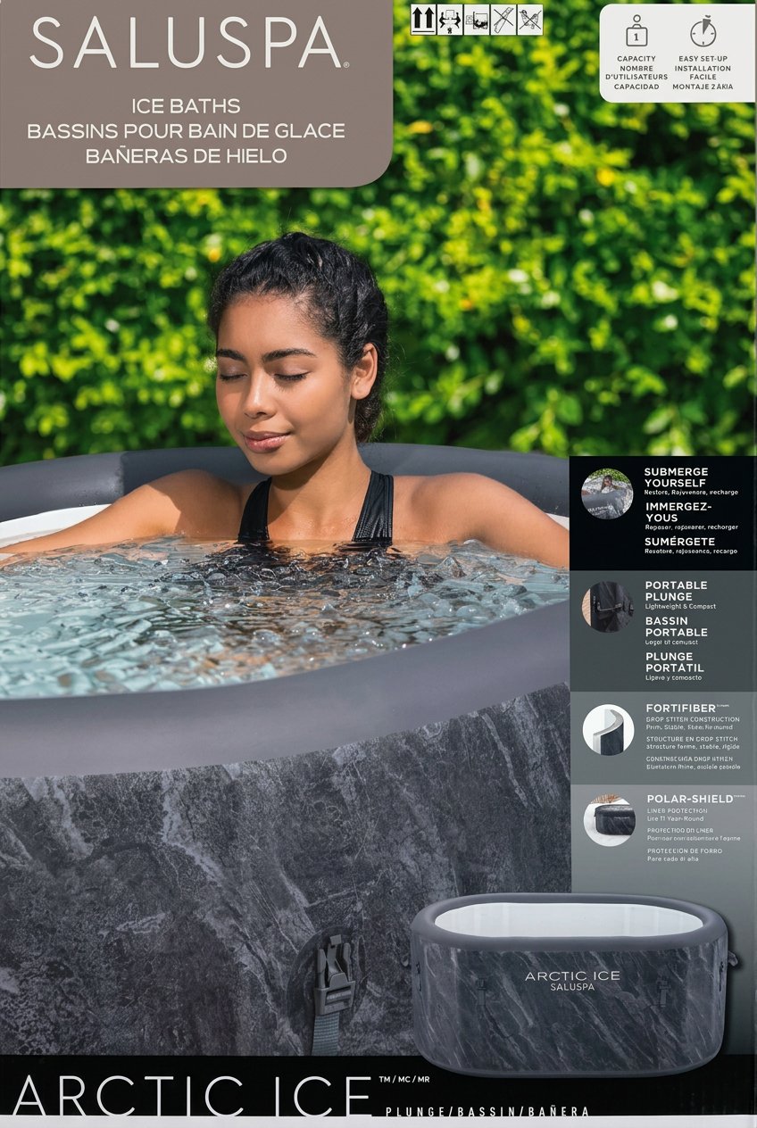 SaluSpa Arctic Ice Cold Plunge Ice Bath - 420 L product photo 9