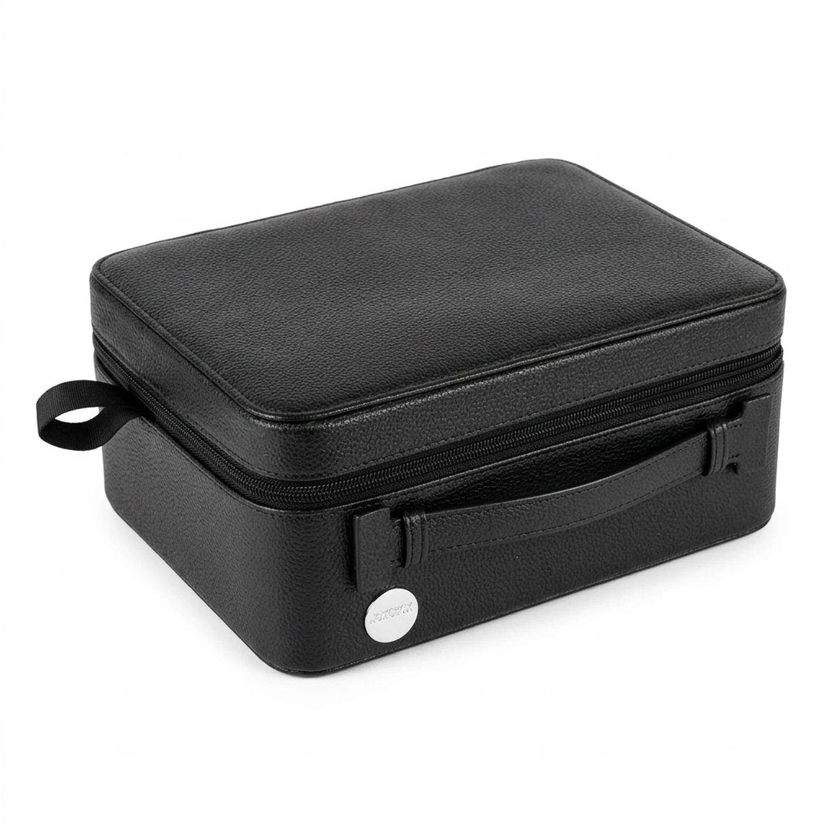 Black Sheffield Labs REMI travel vanity case closed