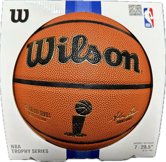 Wilson NBA Trophy Series size 7 basketball retail package front