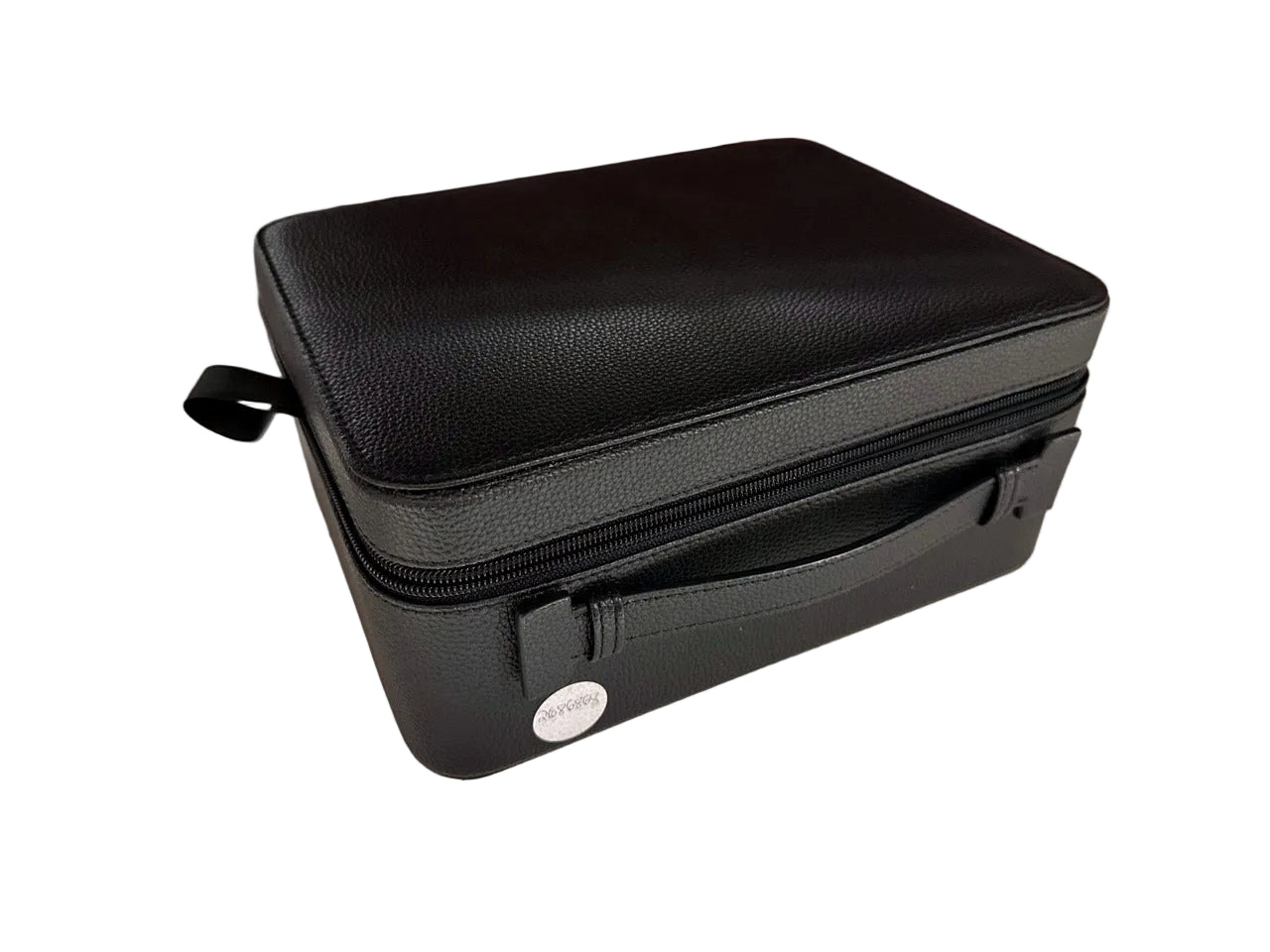 Black Sheffield Labs REMI travel vanity case closed